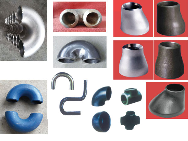 彎管、急彎彎管、偏心管、大小頭、三通、四通、管帽